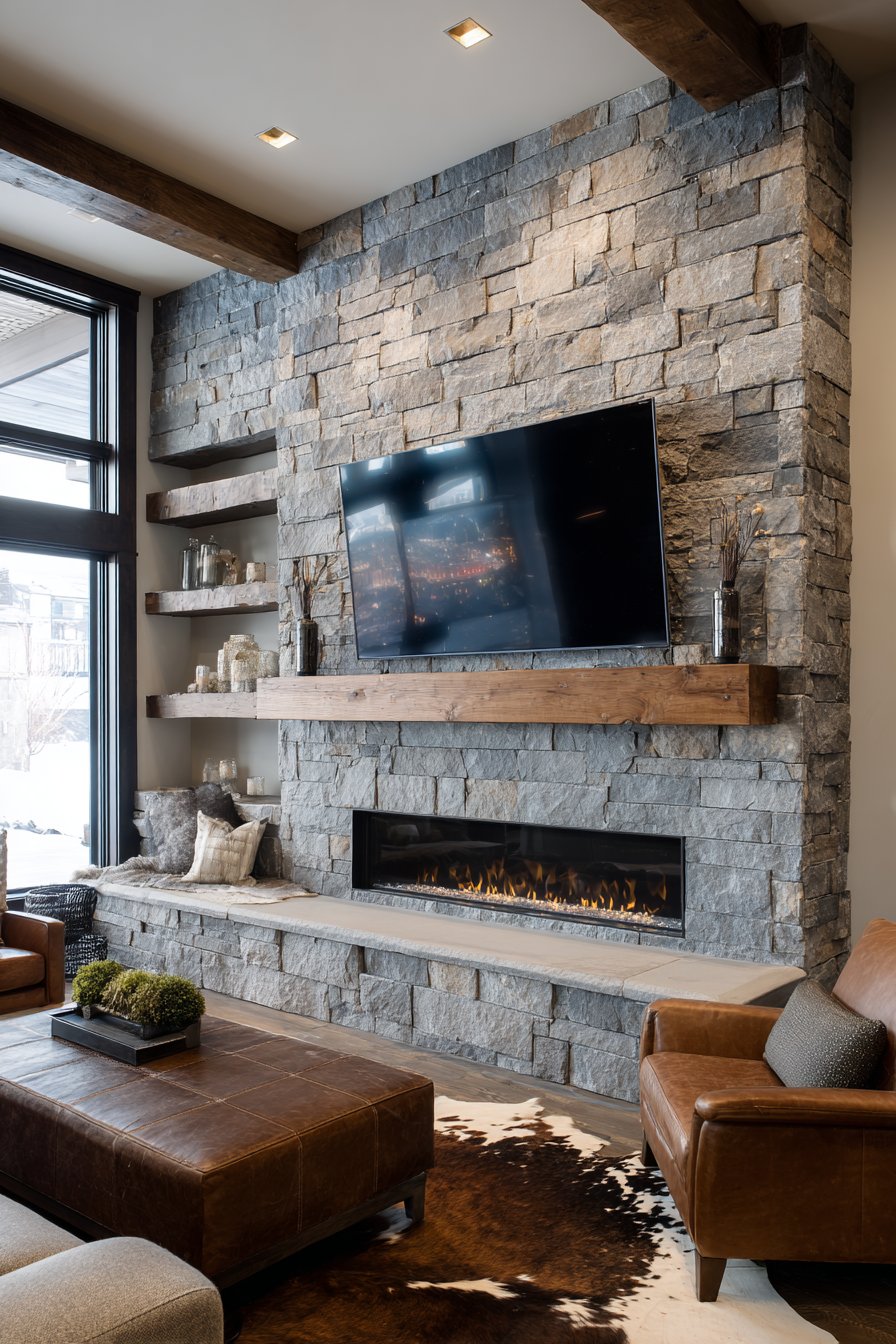TV Wall Ideas Living Room: 15 Stunning Designs for Your Entertainment Space