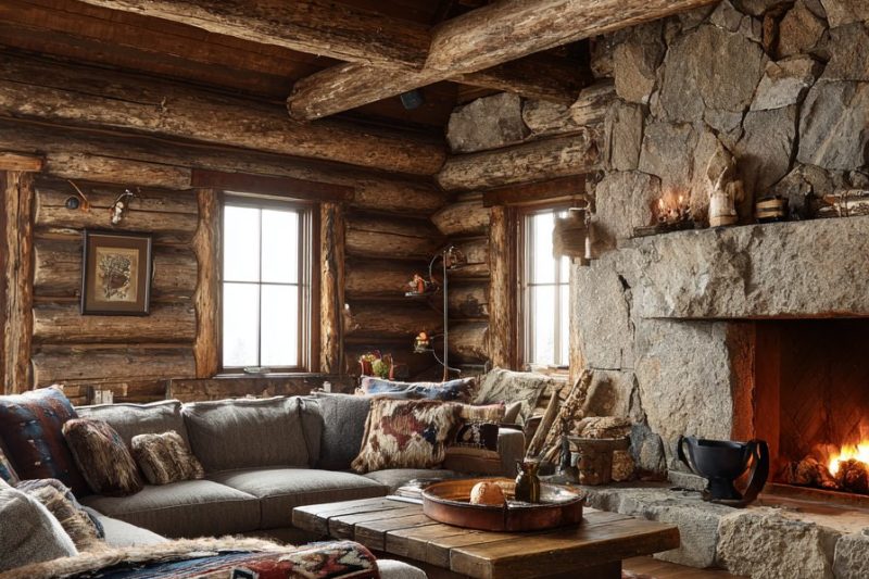 Rustic Living Room Ideas: 15 Warm Designs for Cozy Natural Spaces