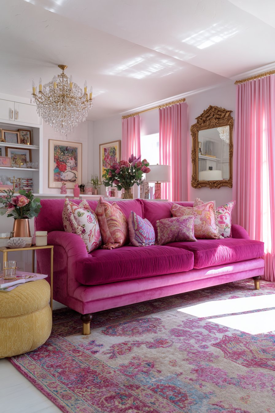 Pink Living Room Ideas: 15 Beautiful Designs from Blush to Bold