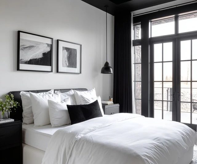 Black and White Bedroom Ideas: 15 Timeless Designs for Bold Monochrome Elegance
