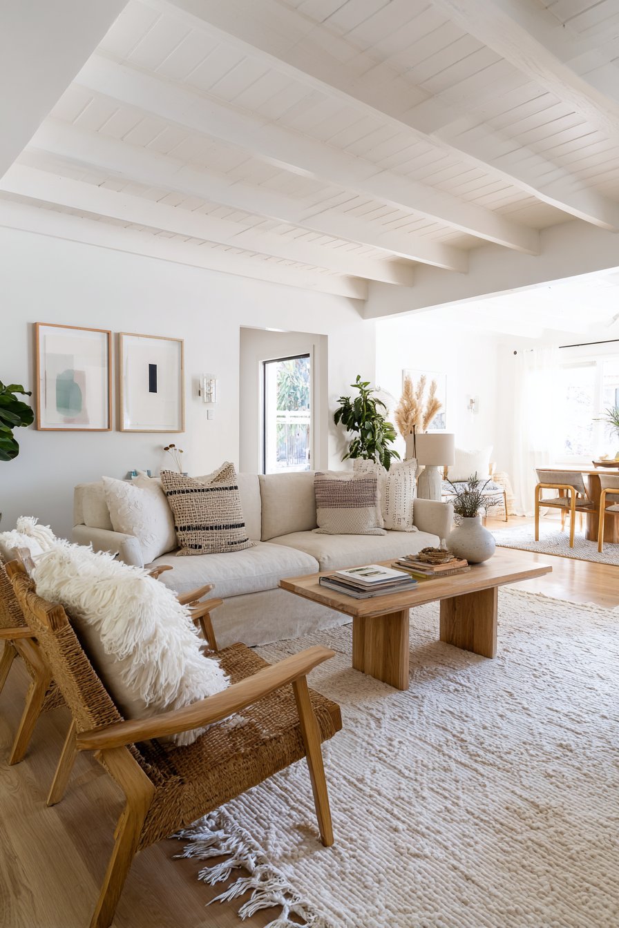 Mid-century furniture with exposed tapered legs