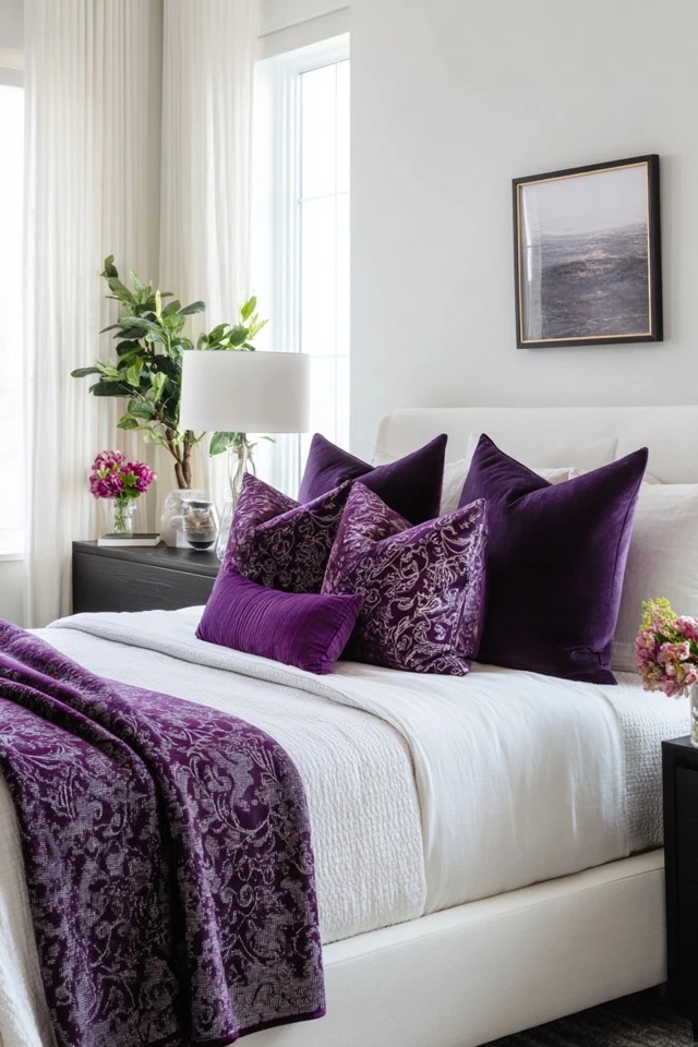 Purple Bedroom Ideas: 20 Regal Designs from Lavender to Plum