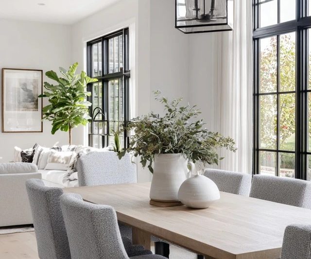 Modern Farmhouse Dining Room Ideas: 20 Designs Blending Rustic Charm with Contemporary Style