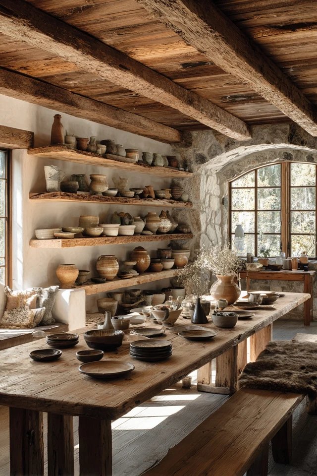 Horizontal or vertical wood planks in natural or weathered finish