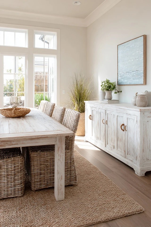 Cabinet with glass shelves and metal frame