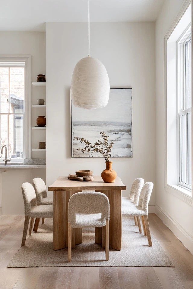 Clear transparent chairs visually disappearing