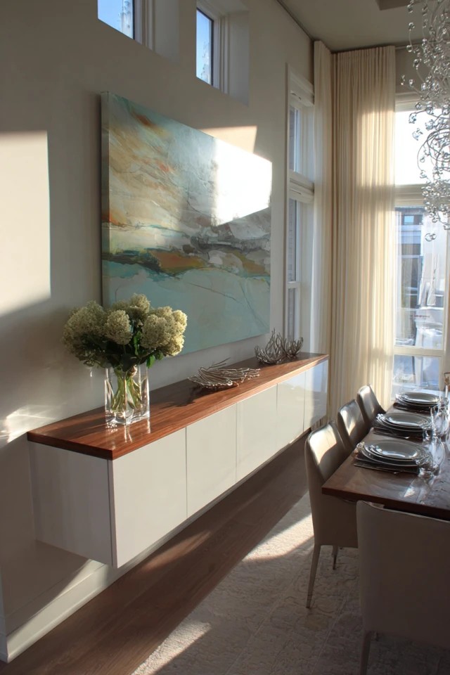 Vintage wood piece with decorative molding