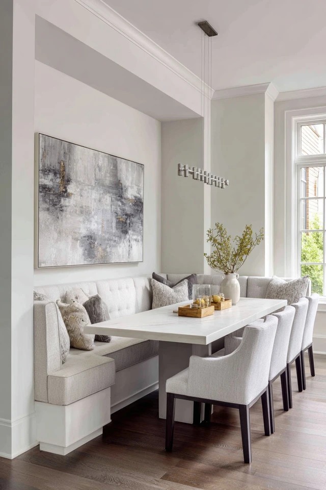Different modern chair designs in coordinating colors