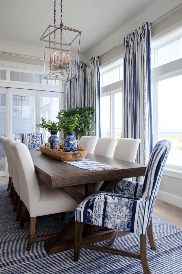 Unadorned windows with clean frames