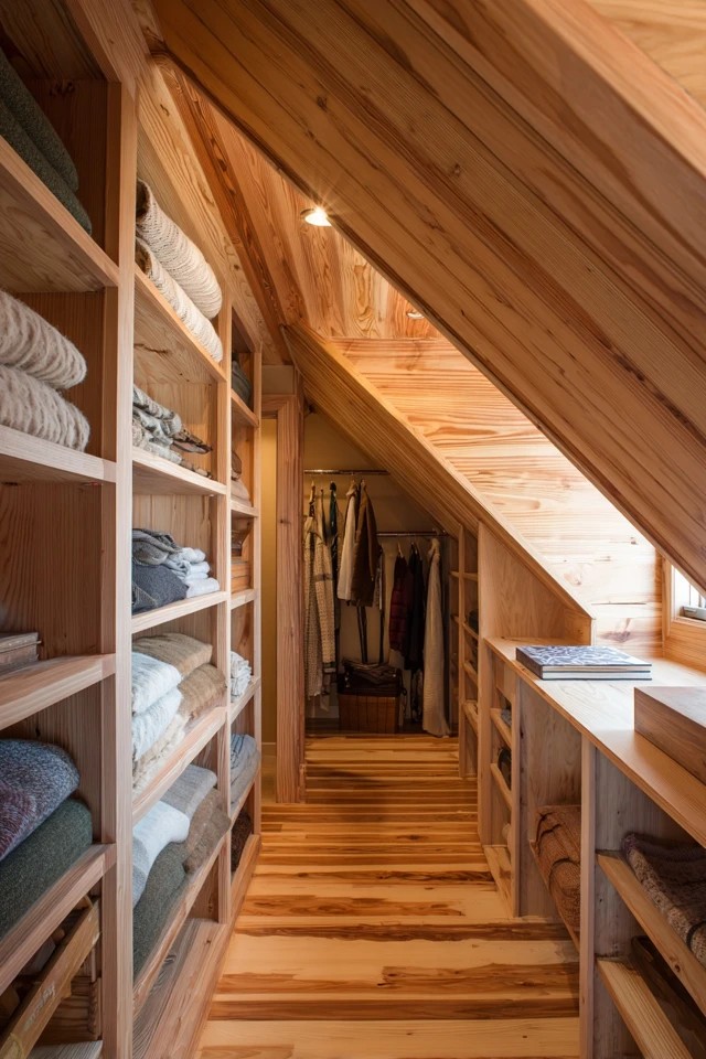 20 Attic Storage Ideas to Organise Every Inch of Your Roof Space
