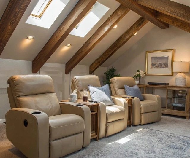 20 Attic TV Room Ideas to Create the Perfect Dedicated Viewing Space